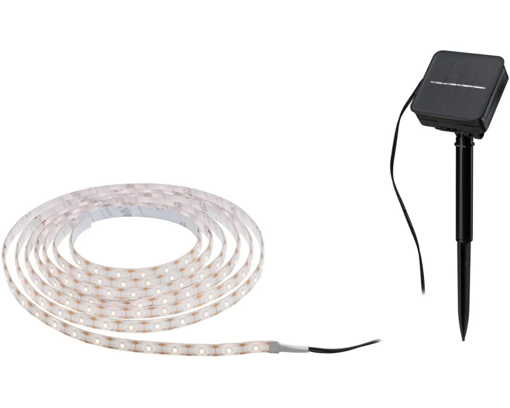 Paulmann LED Stripe Solar 3 m Dämmerungssensor und Akku