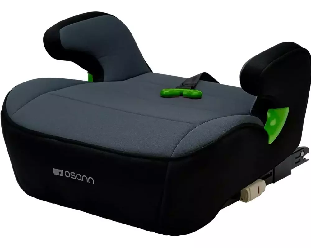 Osann Sitzerhöhung Junior Isofix mit Gurtfix Nero