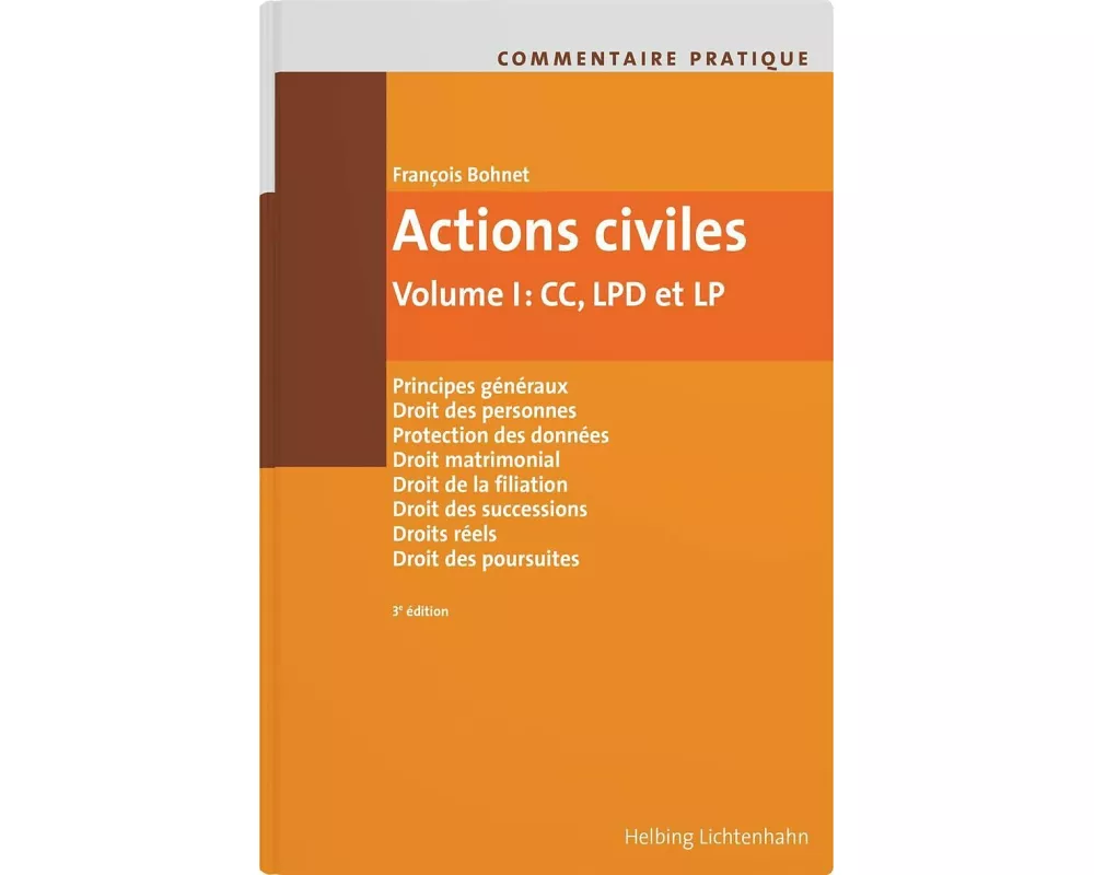 Commentaire pratique Actions civiles