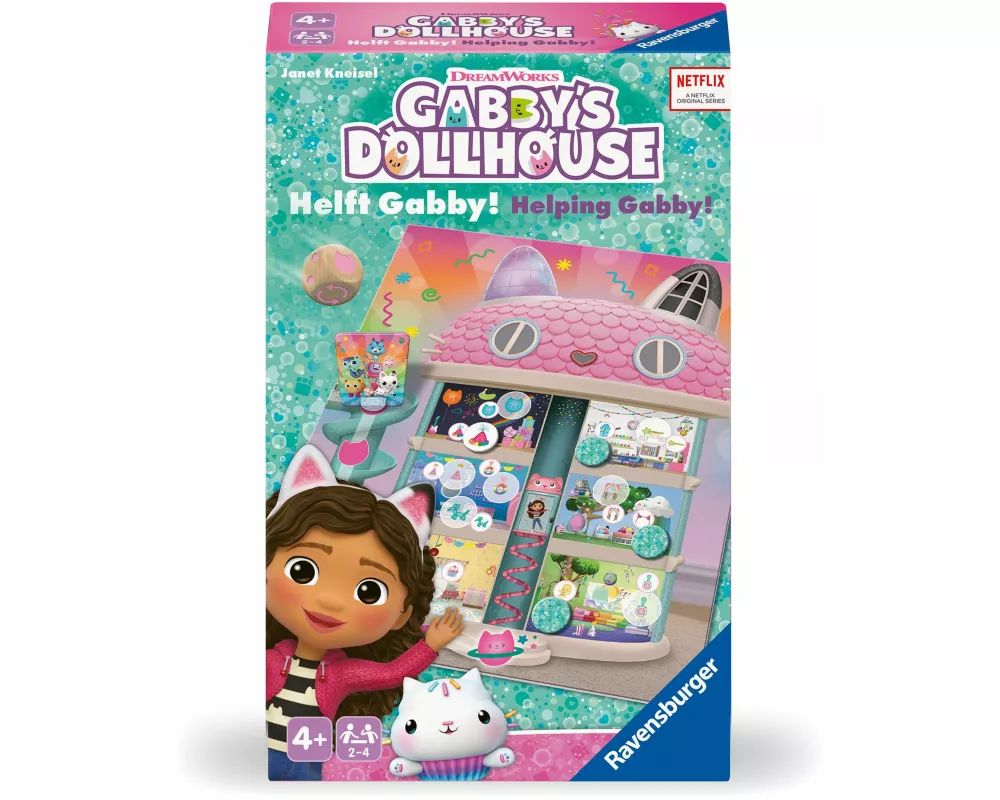 Gabby's Dollhouse - Helft Gabby! - Reisespiel ab 4 Jahre