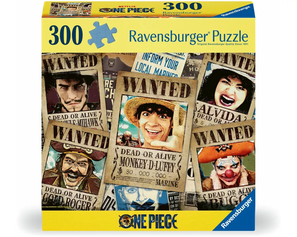 Erwachsenenpuzzle 300 Teile - One Piece - Wanted!