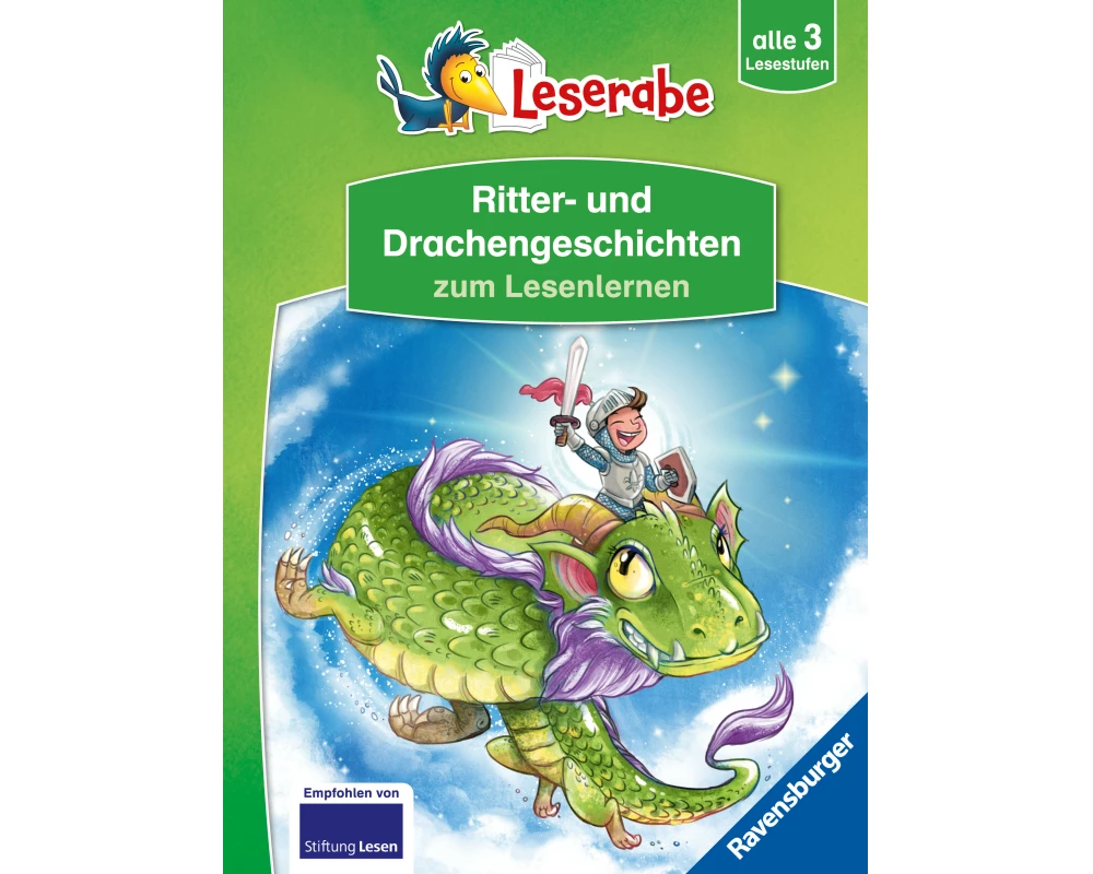 Leserabe Sonderausgaben - Ritter- und Drachengeschichten zum Lesenlernen