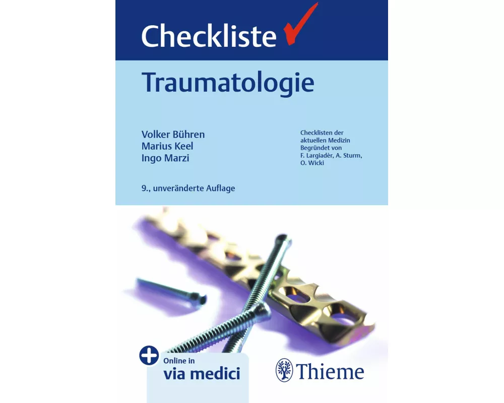 Checkliste Traumatologie