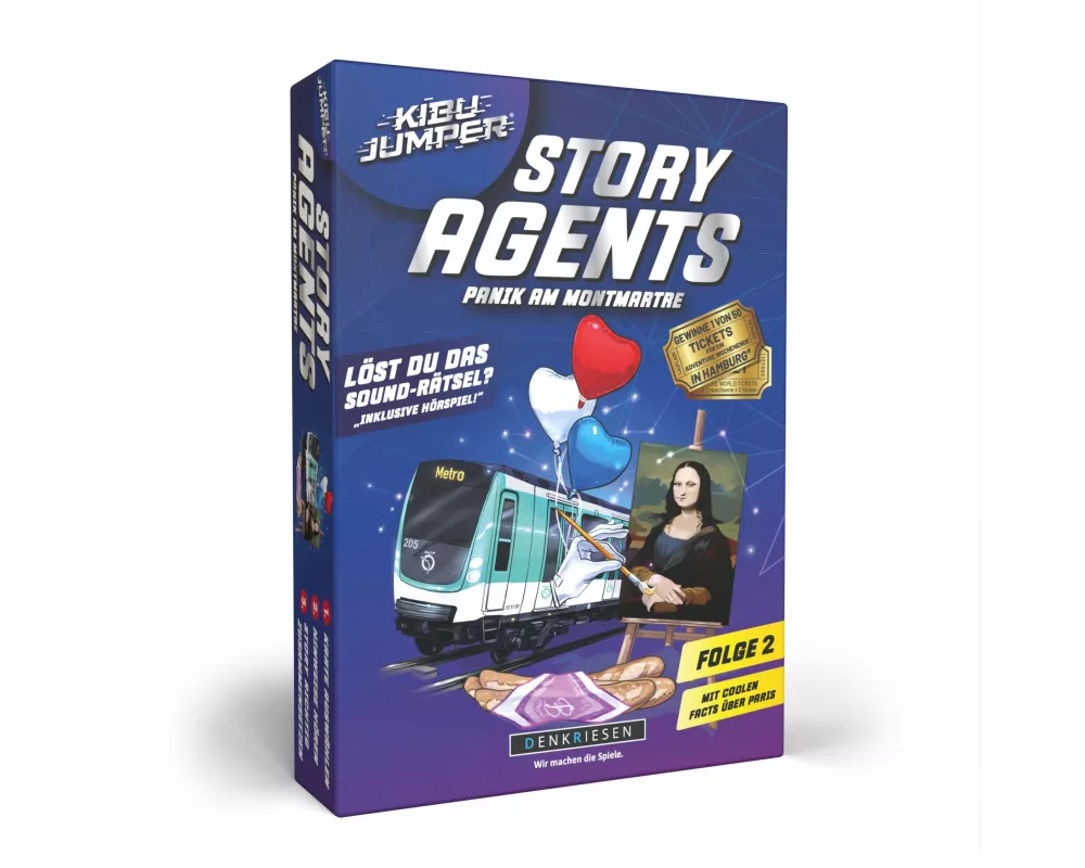 DENKRIESEN - KIBU JUMPER - Story Agents - Paris - "Panik am Montmartre"