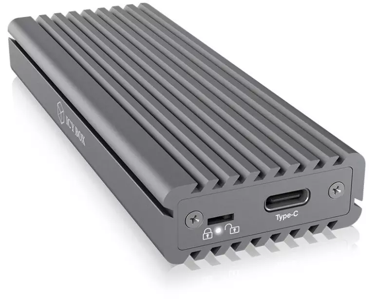 ICY BOX Externes Gehäuse IB-1817M-C31 M.2 NVMe anthrazit