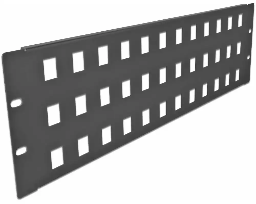 Delock Patchpanel Keystone 48 Port 3 HE 19" Rack