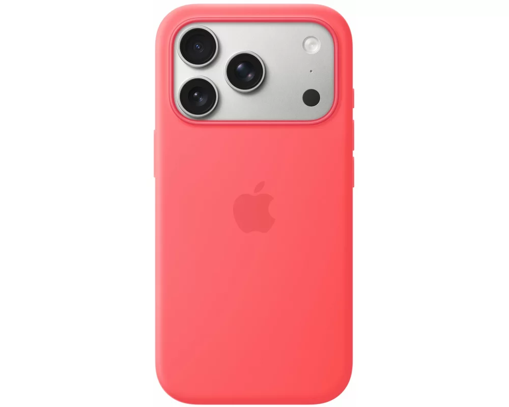Apple Silicone Case mit MagSafe iPhone 17 Pro Bright Guava