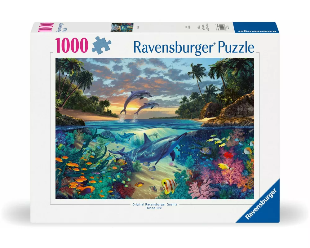 Erwachsenenpuzzle 1000 Teile - Korallenbucht