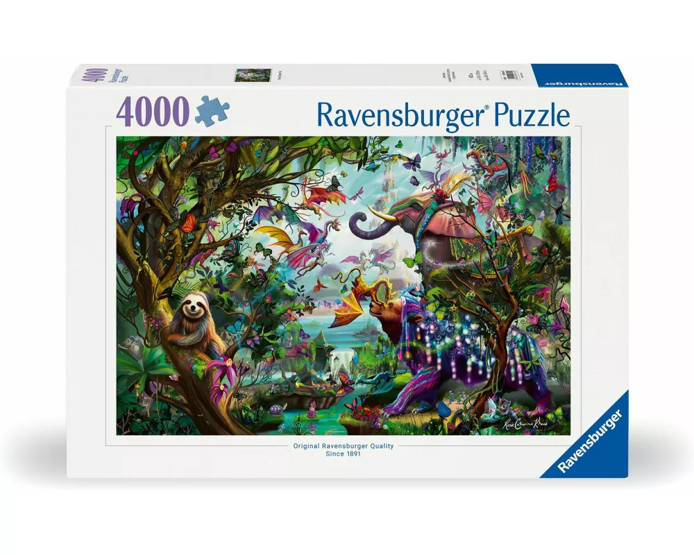 Erwachsenenpuzzle 4000 Teile - Die Drachen der Tropen