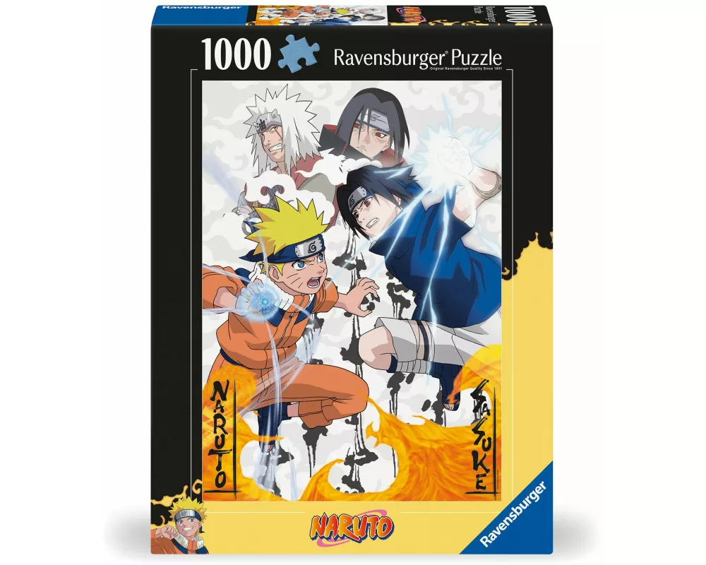 Erwachsenenpuzzle 1000 Teile - Naruto vs. Sasuke