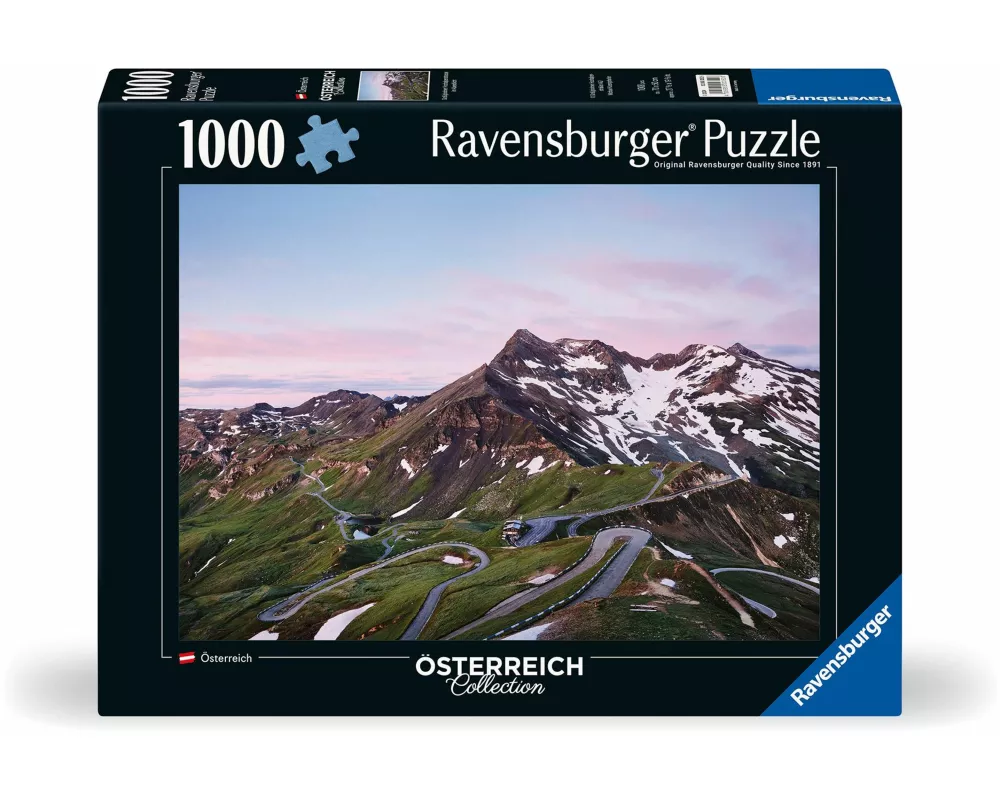 Erwachsenenpuzzle 1000 Teile - Großglockner Hochalpenstraße