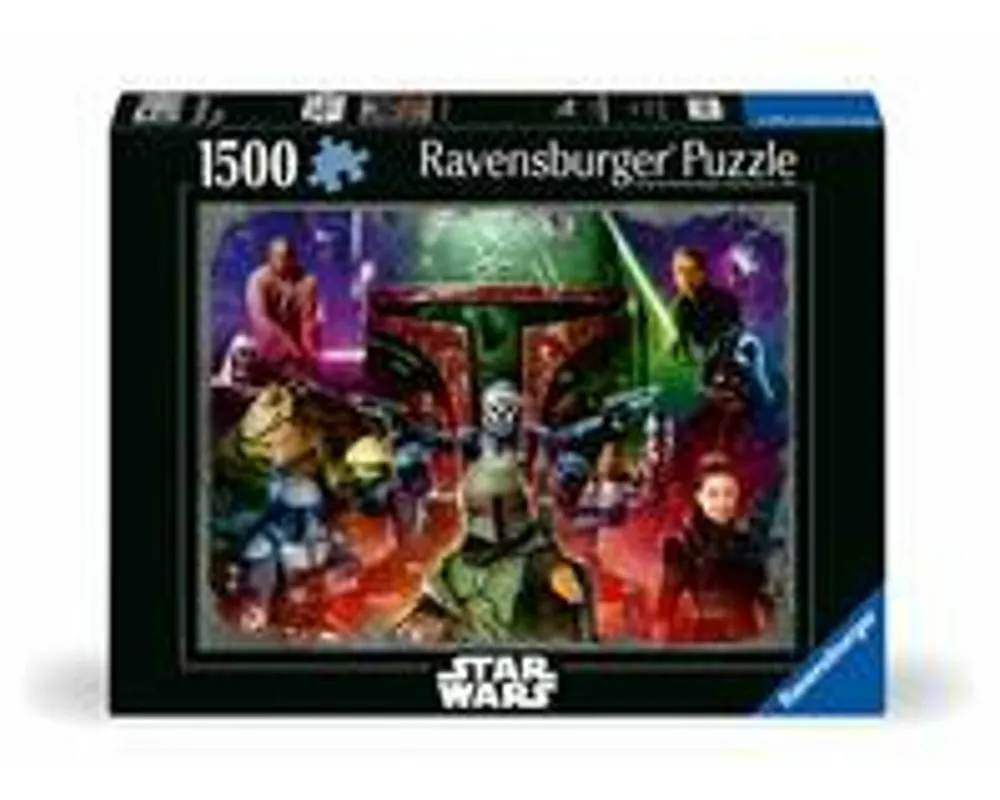 Ravensburger Puzzle 12000427 - Boba Fett: Bounty Hunter - 1500 Teile Star Wars Puzzle für Erwachsene und Kinder ab 14 Jahren