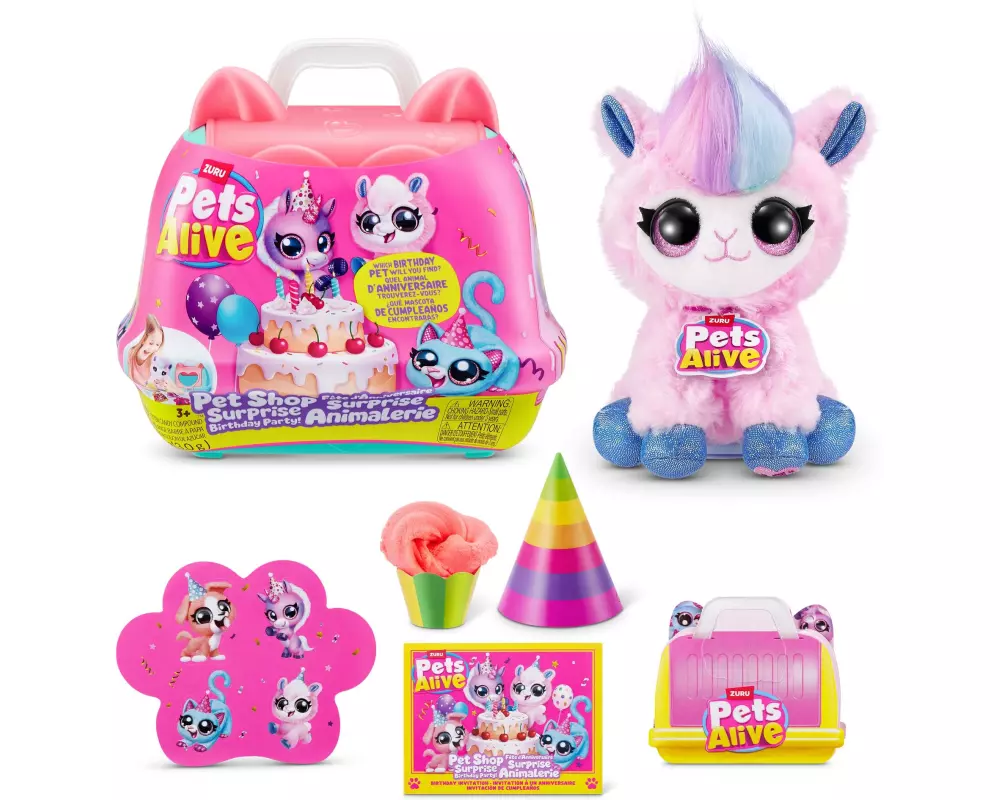 Zuru Kuscheltier Pets Alive Pet Shop Surprise Birthday Assortiert