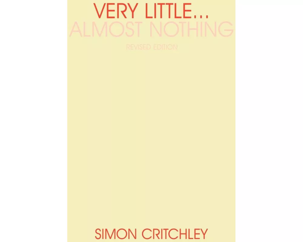 Very Little ... Almost Nothing
