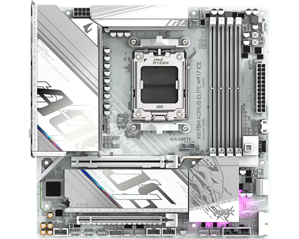 X870M A ELITE WF7 ICE