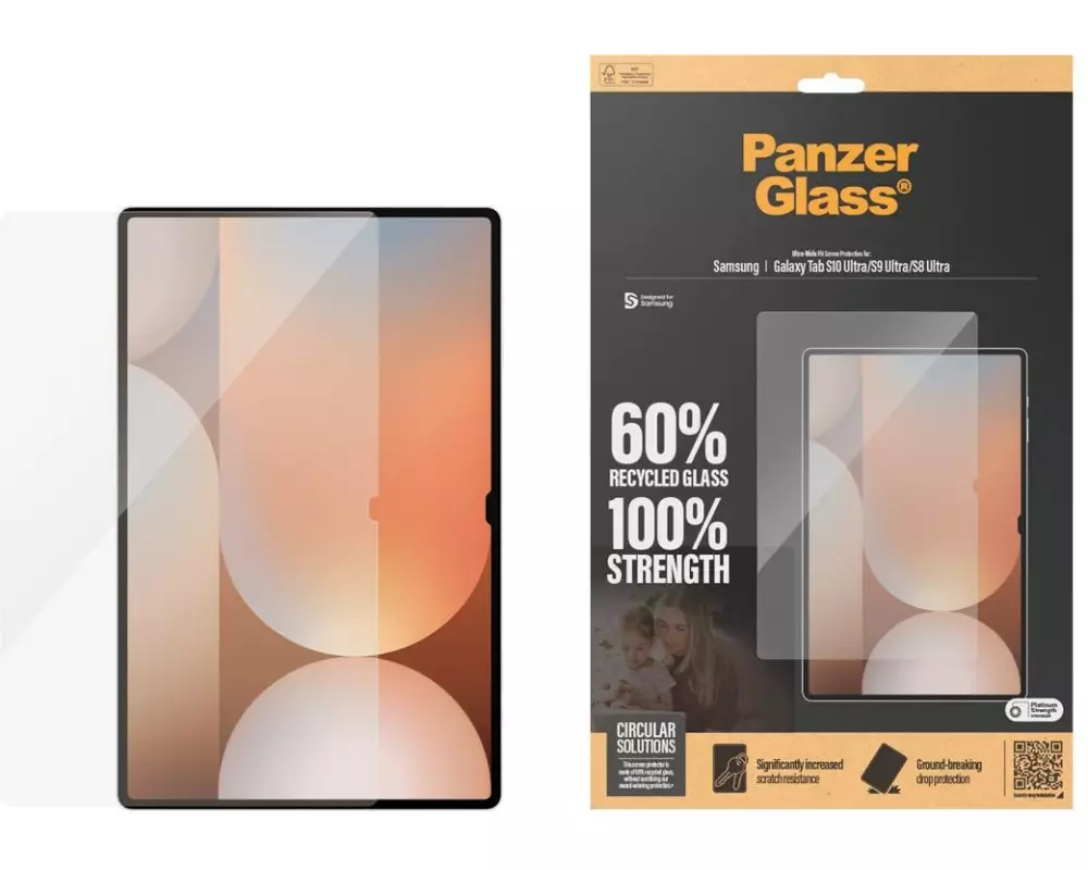 Panzerglass Ultra Wide Fit Galaxy Tab S8 Ultra/S9 Ultra/S10 Ultra