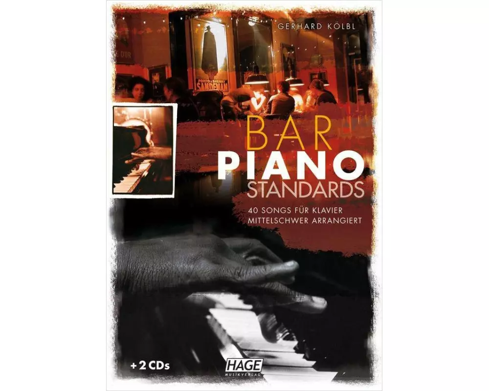 Bar Piano Standards mit 2 CDs