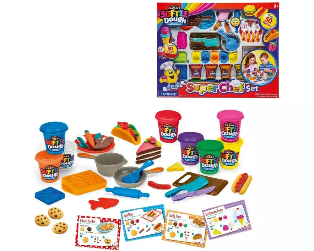 Cra-Z-Art Knetspiel Softee Dough Set Super Küchenchef