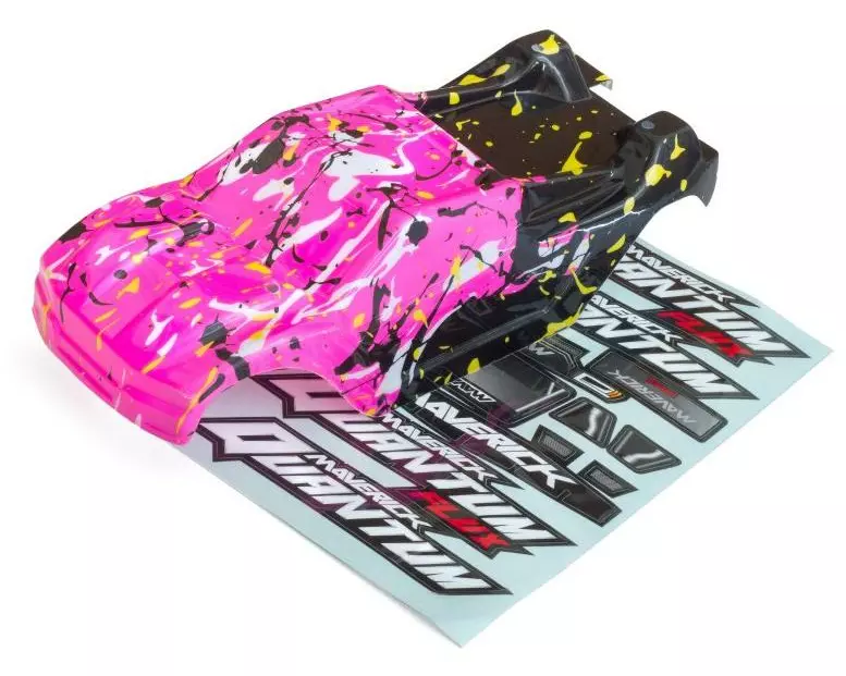 Maverick Karosserie Quantum XT 1:10 Pink / Gelb
