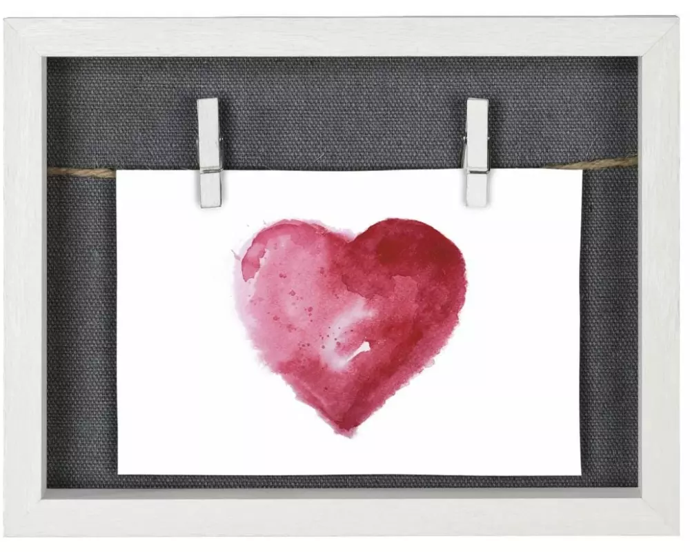 Hama Bilderrahmen Cavo 10 x 15 cm Weiss