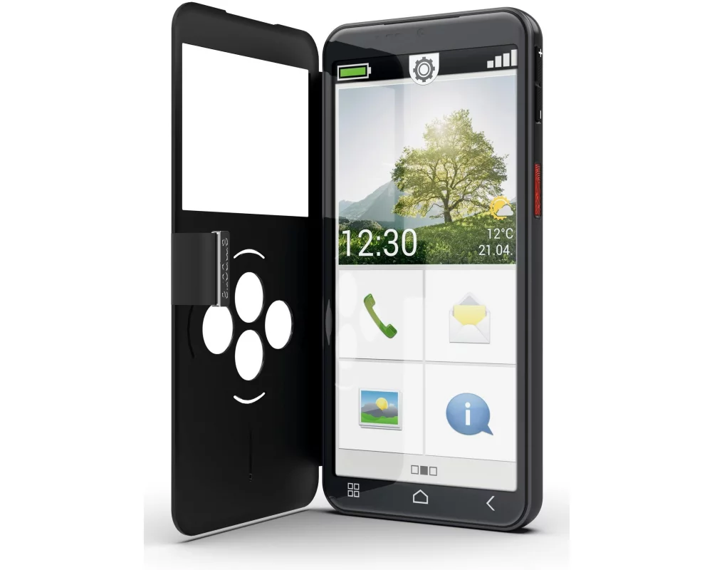 Emporia Smart.7 lite 13.8 cm 4G USB Typ-C 6 GB 128 GB Schwarz