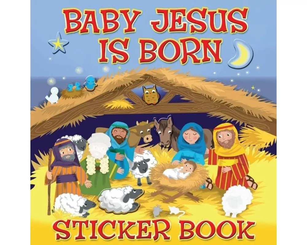 Baby Jesus is Born Sticker Book
