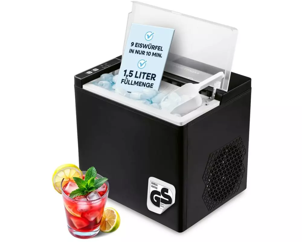 GOURMETmaxx Eiswürfelmaschine 12 kg/24h