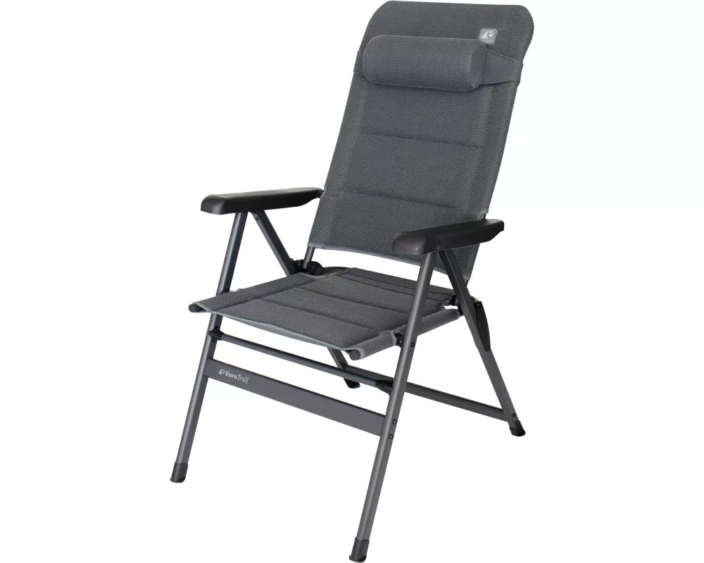 Eurotrail Campingstuhl Talin Comfort Mesh Grau