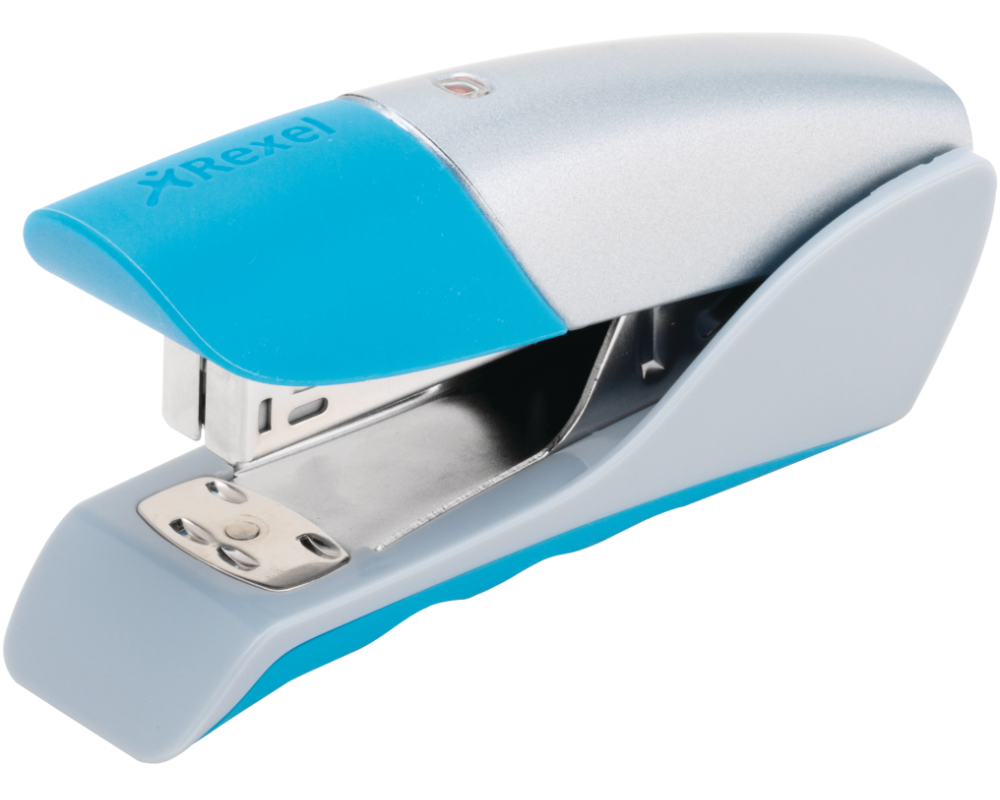 REXEL Heftgerät Gazelle 2104160 Blissful Blue 25 Blatt