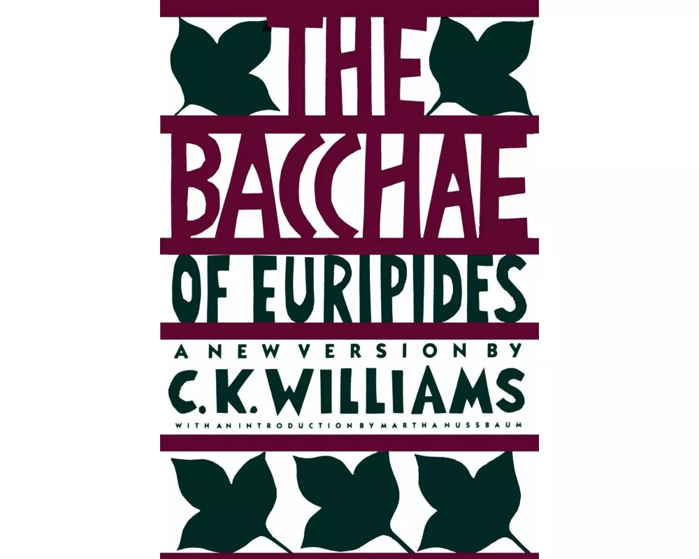 The Bacchae of Euripides
