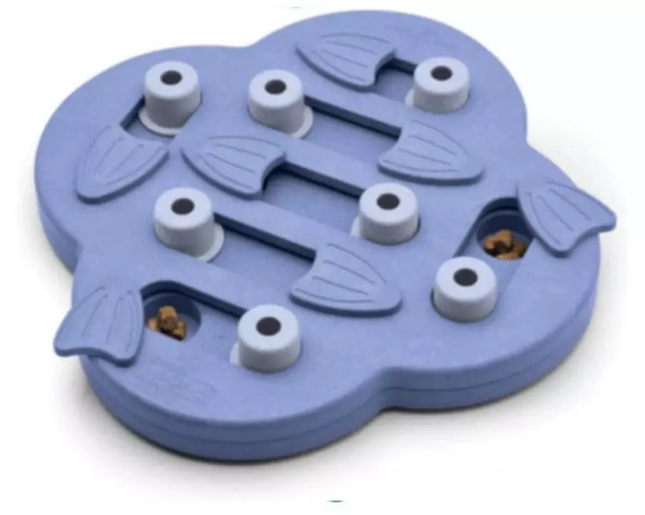 Nina Ottosson Strategie-Spiel Hide N Slide, Composite, 33 cm, Blau