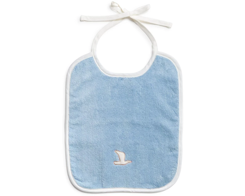 Möve Lätzchen Soft Hug 29 x 34 cm, Aqua