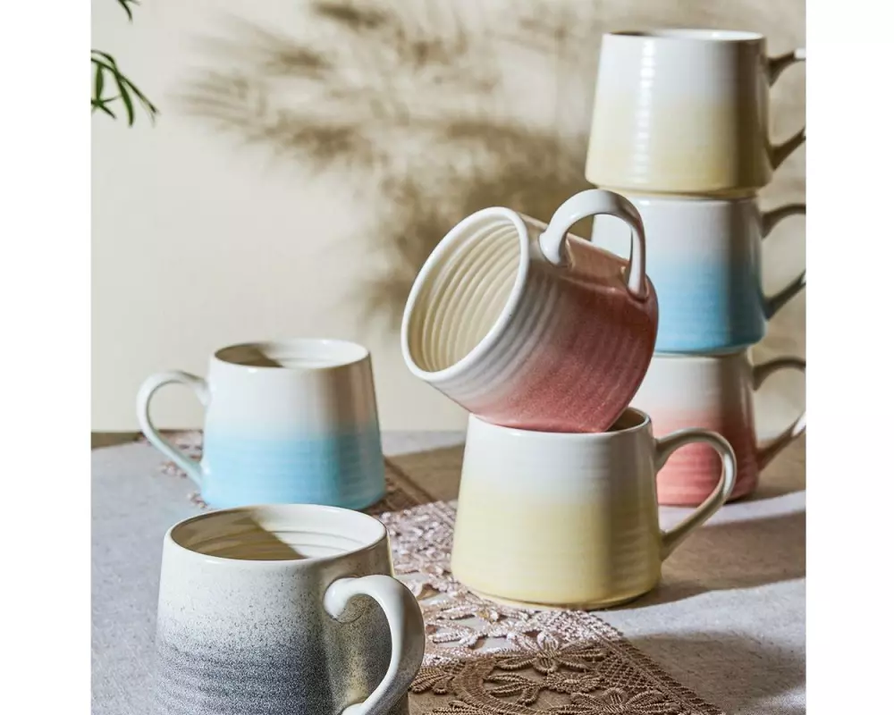 Tognana Kaffeetasse Tognana Kaffeetasse MUG 450 ml, Gelb