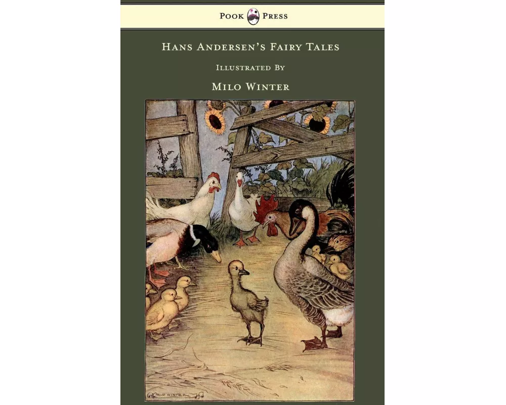 Hans Andersen's Fairy Tales Illustrated In Black And White By Milo Winter