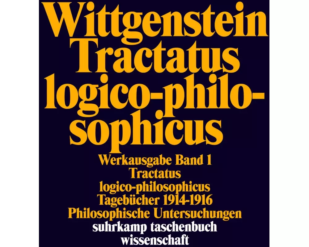 Werkausgabe in 8 Bänden