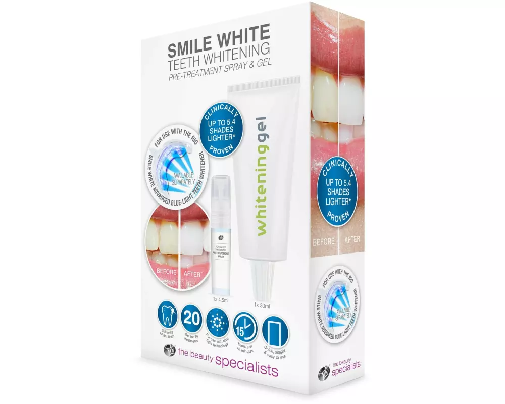 Rio Smile White Vorbehandlungsspray und Whitening-Gel