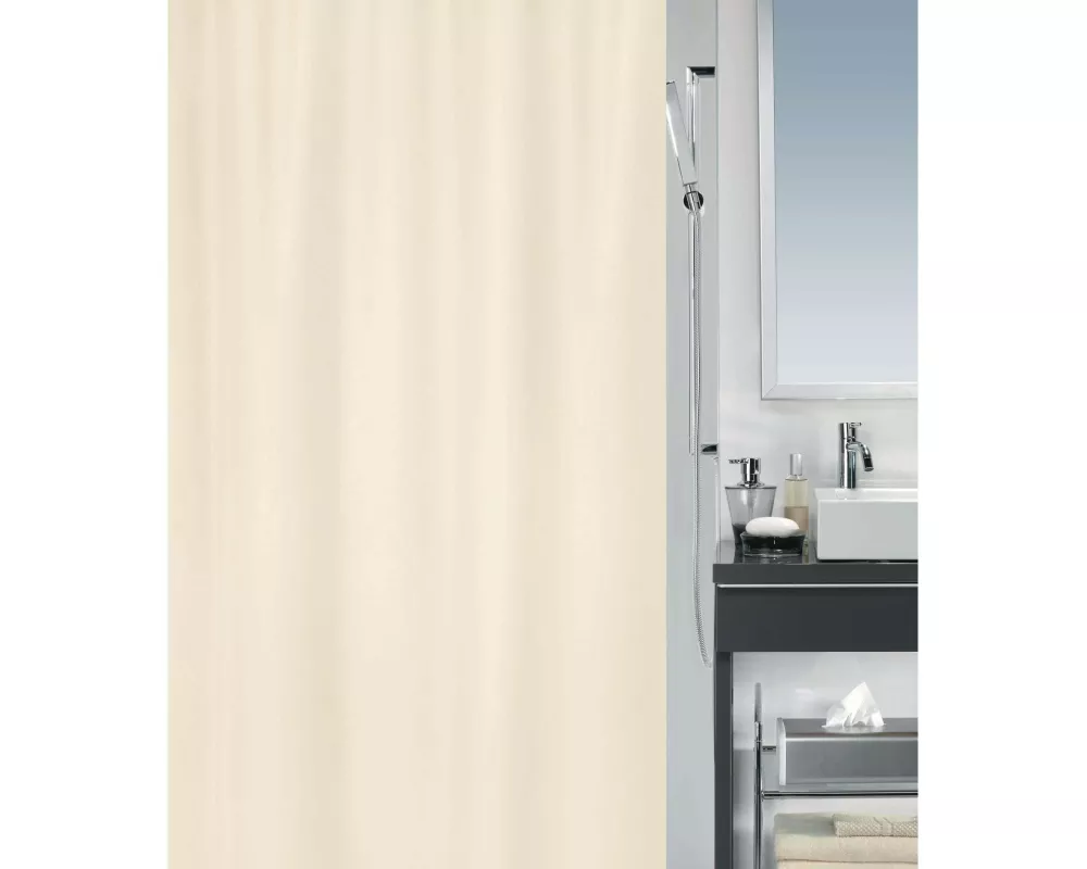 spirella Duschvorhang Primo 180 x 200 cm Champagner