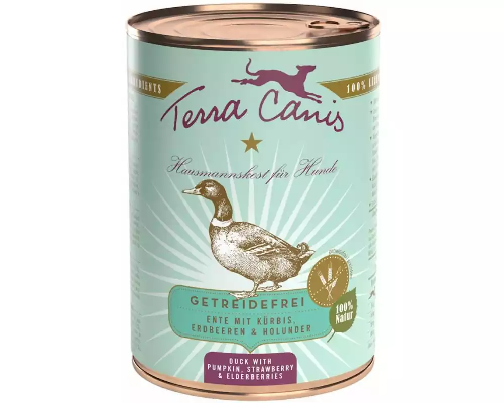 Terra Canis Nassfutter Getreidefrei Ente, 400 g