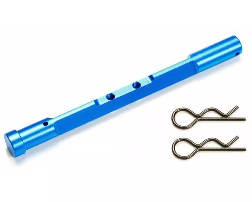 Tamiya Akkuhalter-Verschluss DT-03 Aluminium