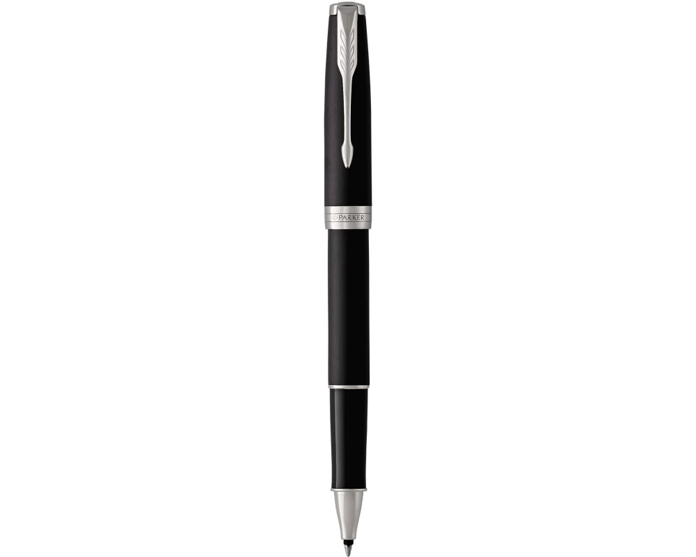 Parker Rollerball Sonnet Black Matt/Silver Core