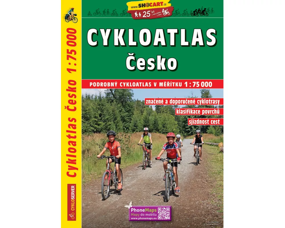Cesko Cykloatlas 1:75.000 A4