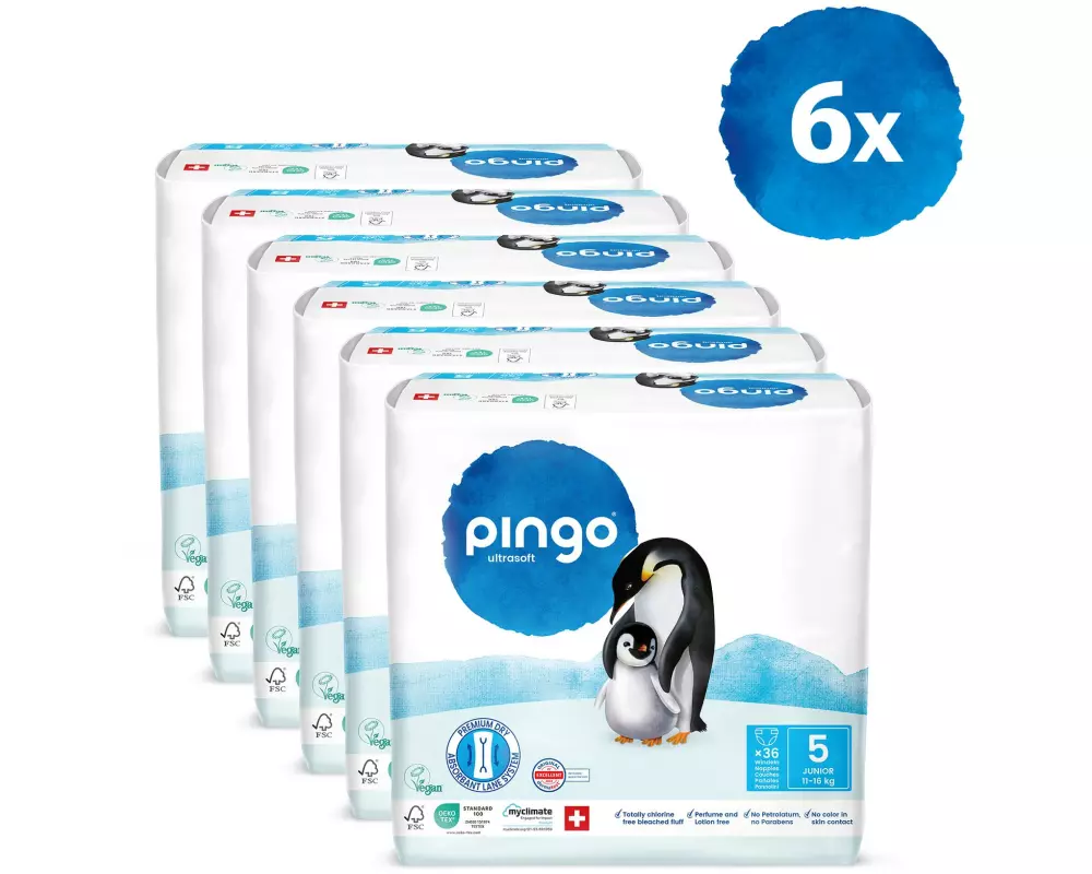 Pingo Ökowindeln Grösse 5, Junior