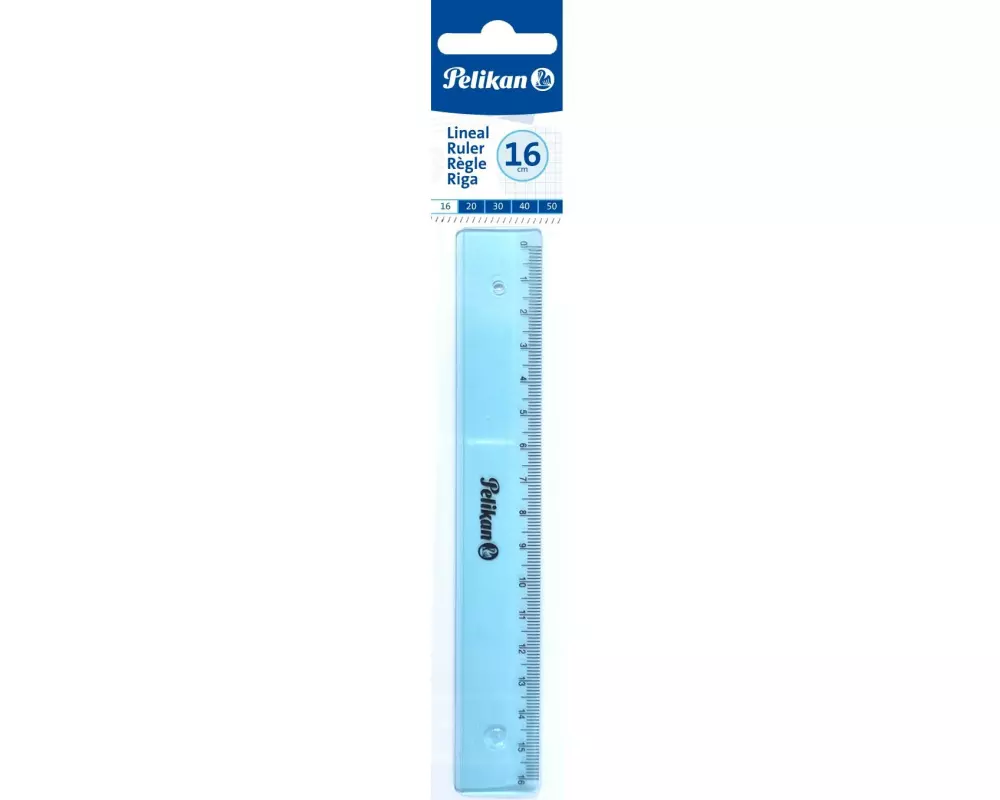 Pelikan Lineal 16 cm, Blau