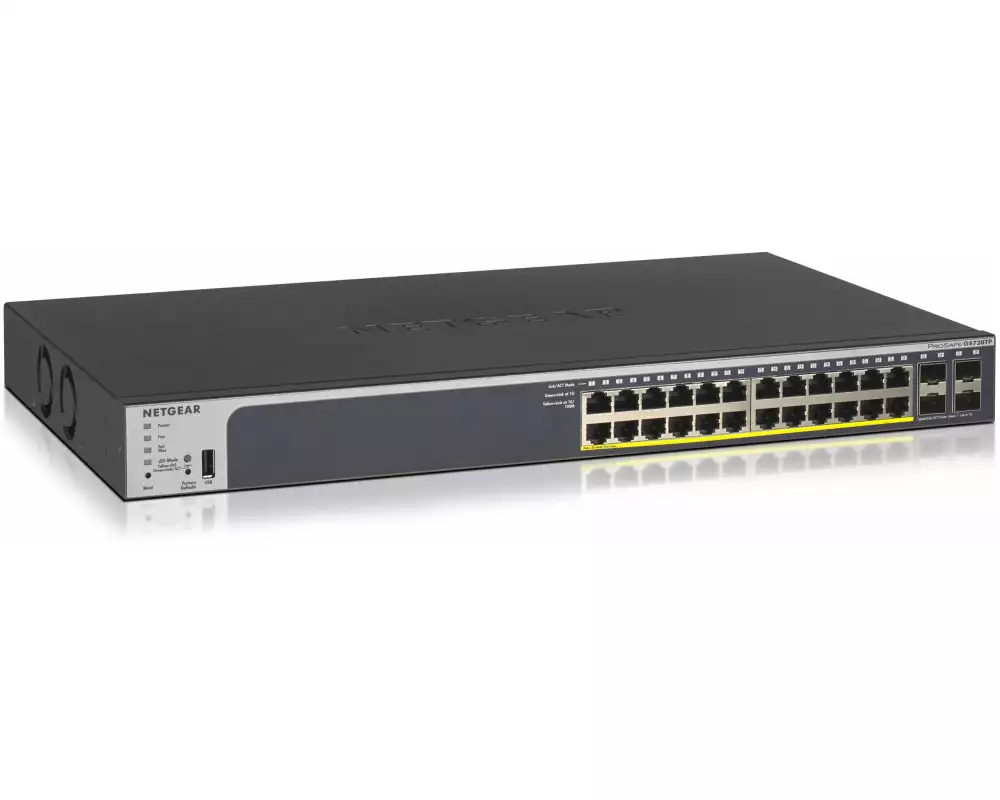 Netgear PoE+ Switch GS728TPv3 (190W PoE+) 28 Port