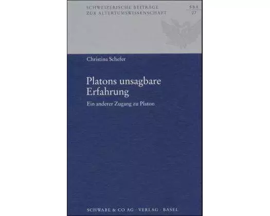 Platons unsagbare Erfahrung