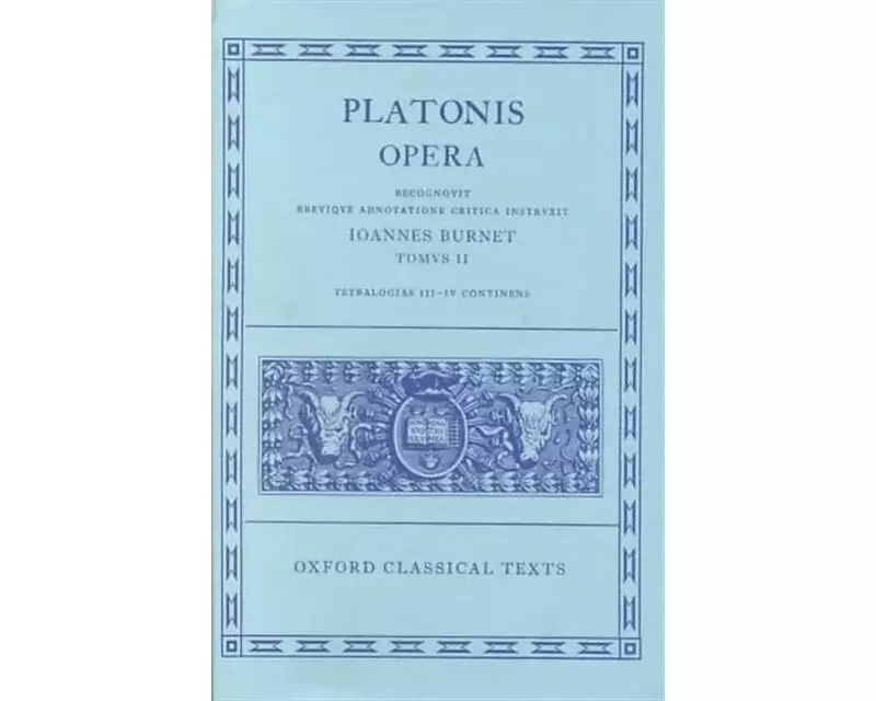 Plato Opera Vol. II