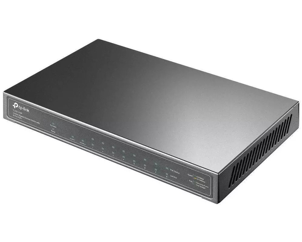 TP-Link PoE+ Switch 10 x 1G Ports TL-SG1210P 9 Port