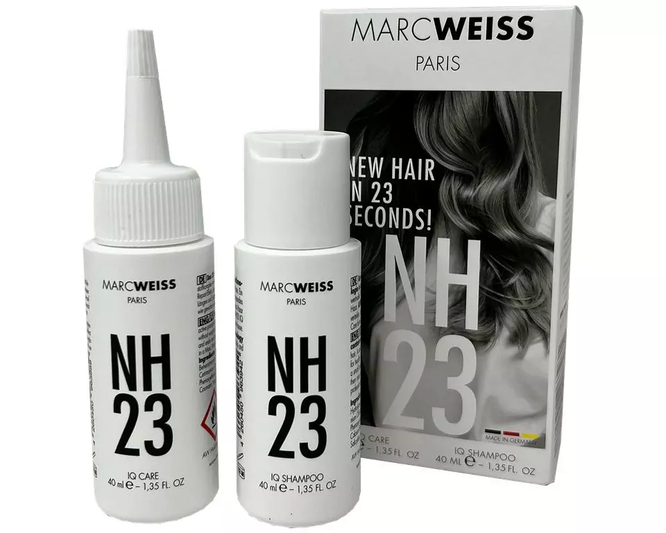 Marc Weiss Paris NH23 IQ Repair Kit Shampoo & Care Travel Set 40 ml