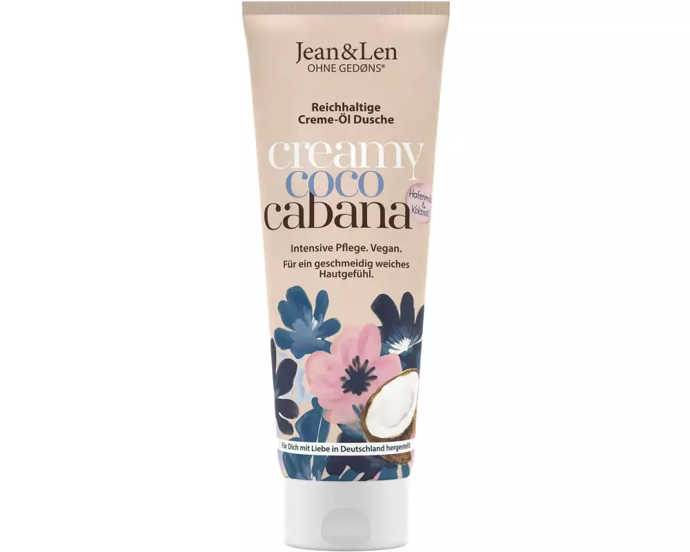 Jean & Len Cremedusche Hafermilch/Kokosöl 250 ml