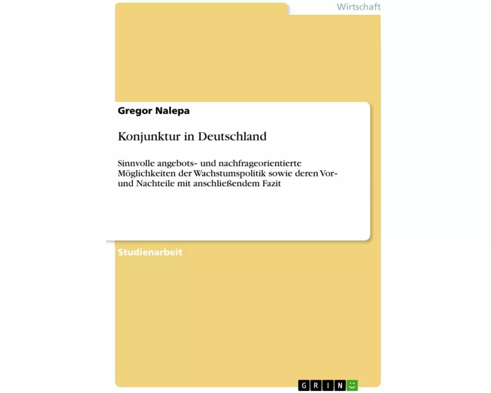 Konjunktur in Deutschland
